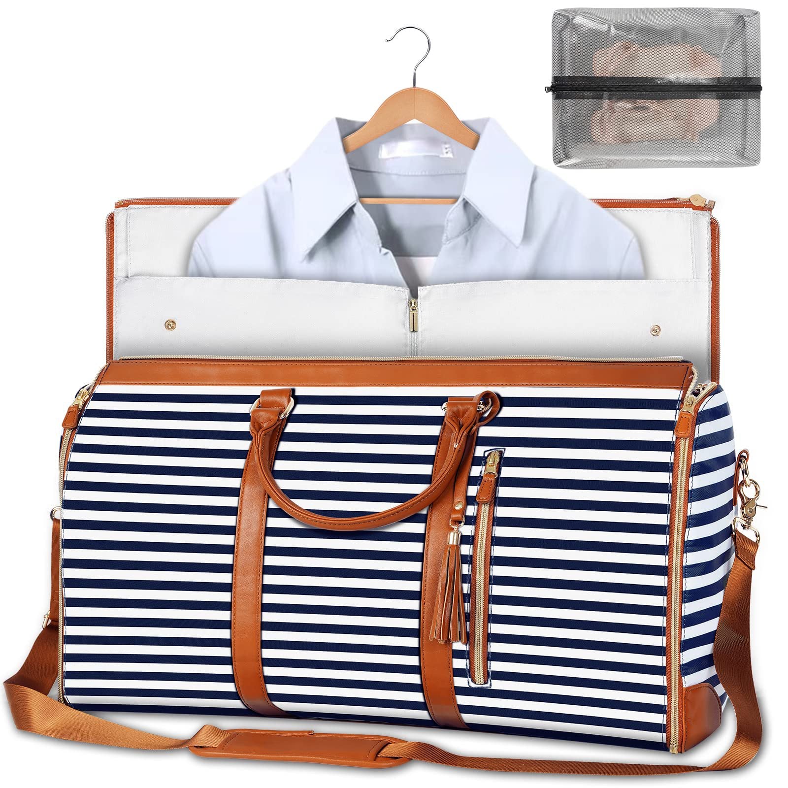 Bolsa de viaje plegable de gran capacidad impermeable para mujer - imagen 9