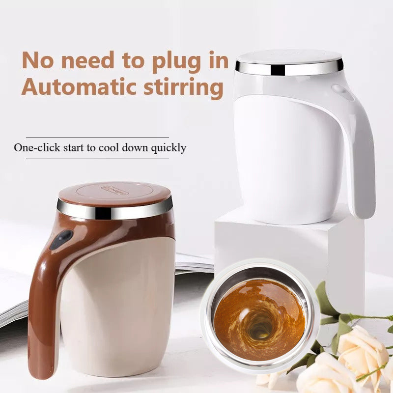 Taza mezcladora automática magnética recargable de acero inoxidable 304