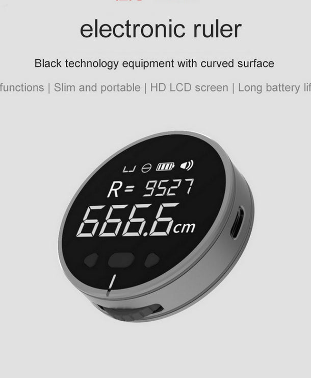 Regla de medición electrónica digital con pantalla LCD, mini y recargable - imagen 10