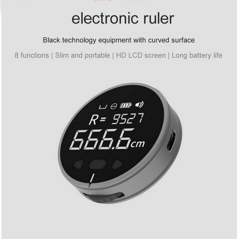 Regla de medición electrónica digital con pantalla LCD, mini y recargable - imagen 10