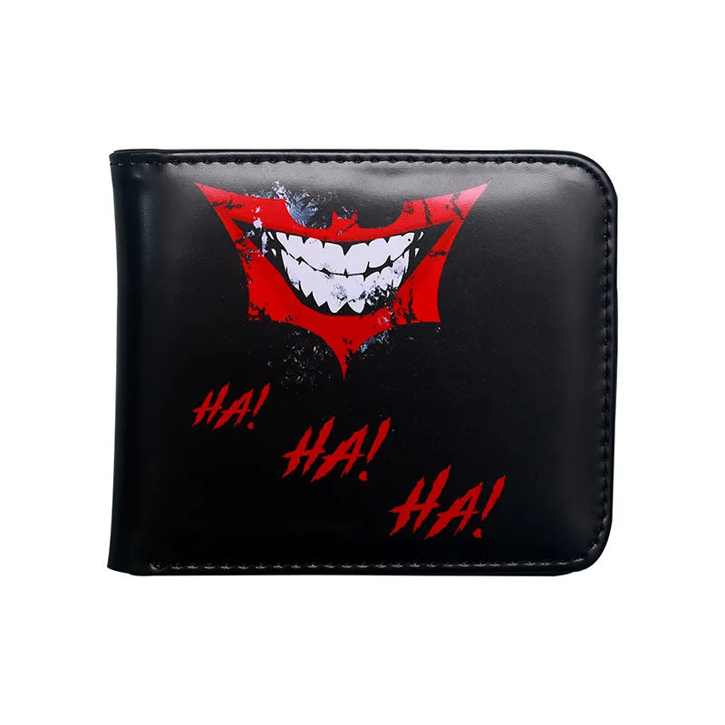 Cartera pequeña de PVC con diseño de letras y calavera, unisex - imagen 6