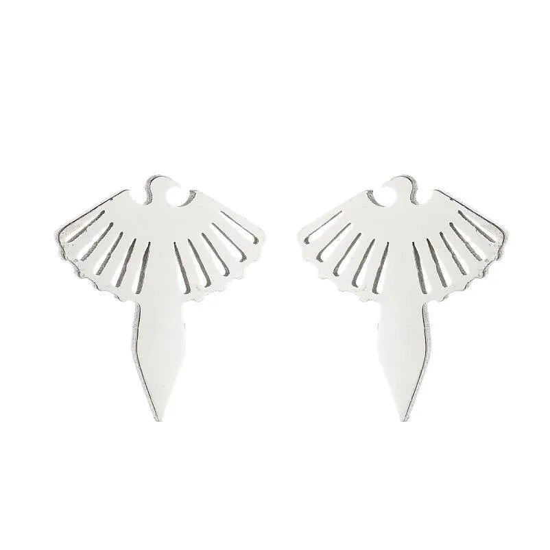 Aretes de animalitos con baño de oro 18K en acero 304 para mujer - imagen 7