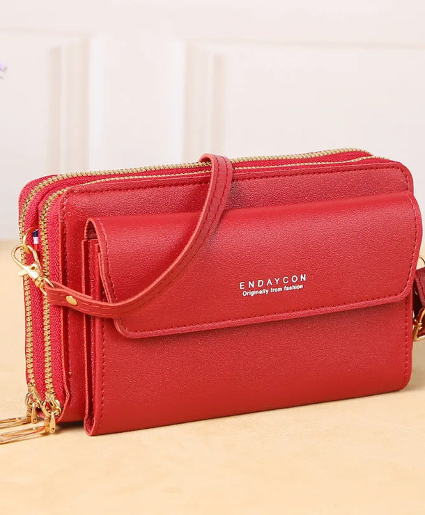 Bolso de hombro de piel sintética con solapa para mujer, estilo business - imagen 7
