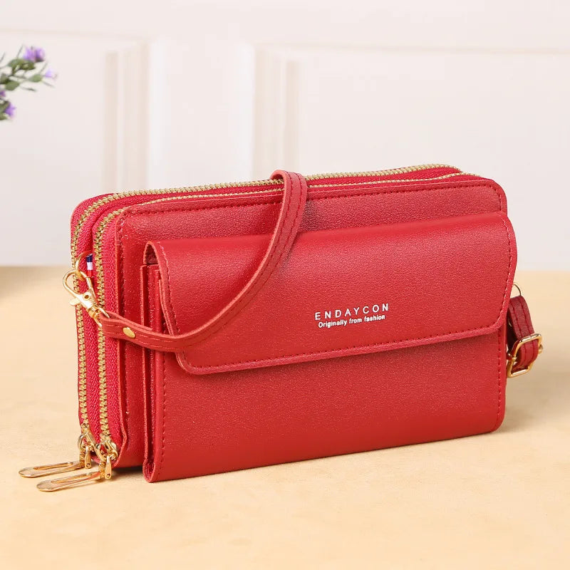 Bolso de hombro de piel sintética con solapa para mujer, estilo business - imagen 7