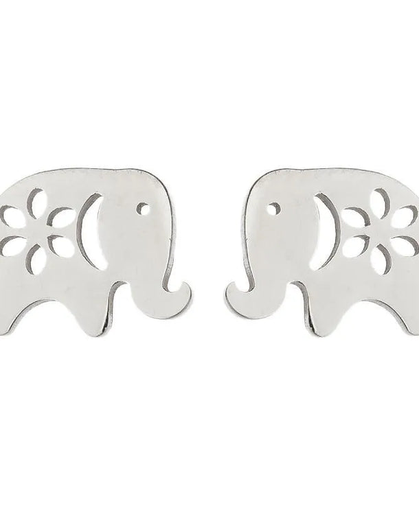 Aretes de animalitos con baño de oro 18K en acero 304 para mujer - imagen 31
