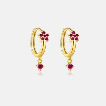 Oro 18K (piedra rosa)