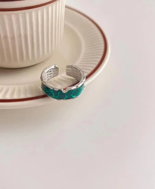 Anillo con diseño de gato con alas e incrustaciones tipo diamante - imagen 17