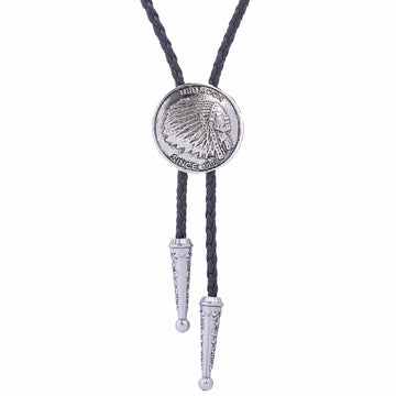 Rostro indio - Plata