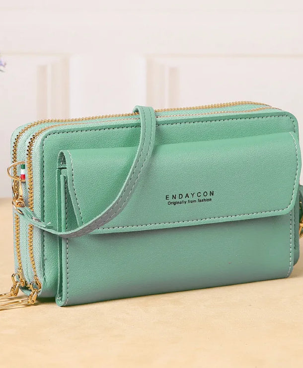 Bolso de hombro de piel sintética con solapa para mujer, estilo business - imagen 15