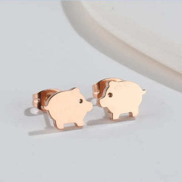 Cerdito - Oro rosa