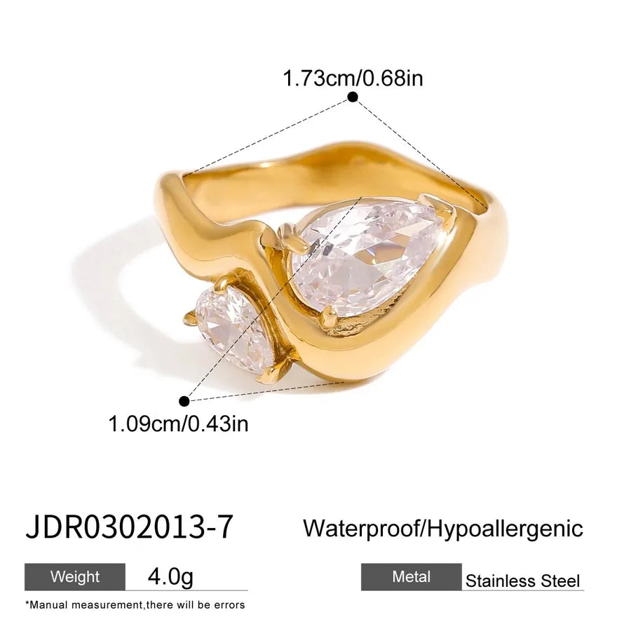 Anillos ajustables de acero inoxidable 316 con diseño de serpiente - imagen 16