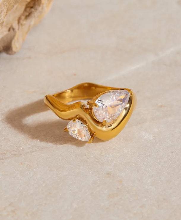 Anillos ajustables de acero inoxidable 316 con diseño de serpiente - imagen 2