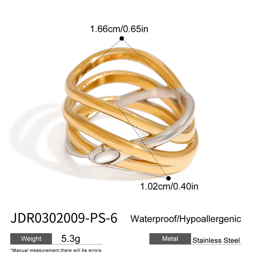 Anillos ajustables de acero inoxidable 316 con diseño de serpiente - imagen 12