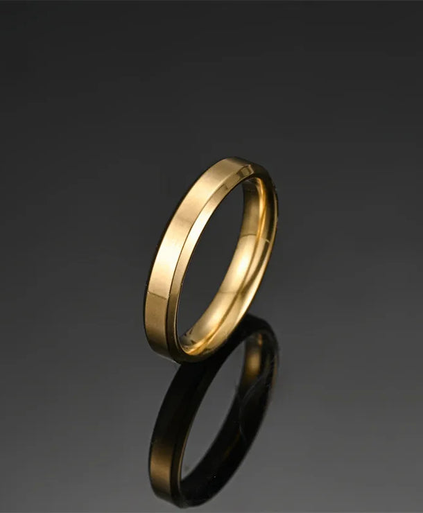 Anillos de acero inoxidable 304 con diseño geométrico, estilo punk - imagen 14
