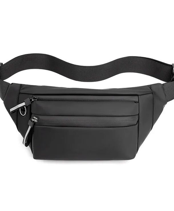 Riñonera impermeable de tela Oxford para hombre, estilo deportivo - imagen 8