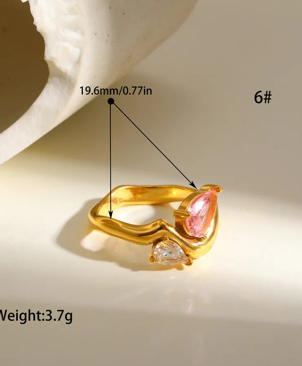 Anillos ajustables de acero inoxidable 316 con diseño de serpiente - imagen 23
