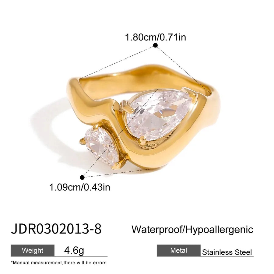 Anillos ajustables de acero inoxidable 316 con diseño de serpiente - imagen 17