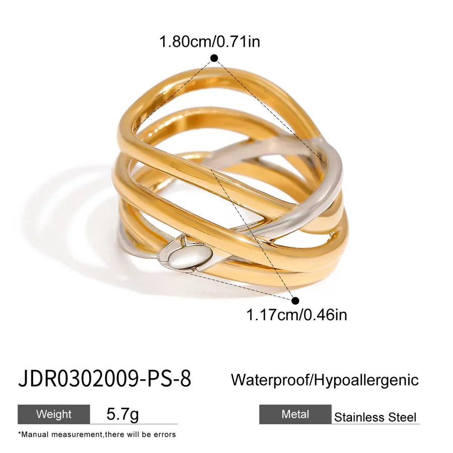 Anillos ajustables de acero inoxidable 316 con diseño de serpiente - imagen 13