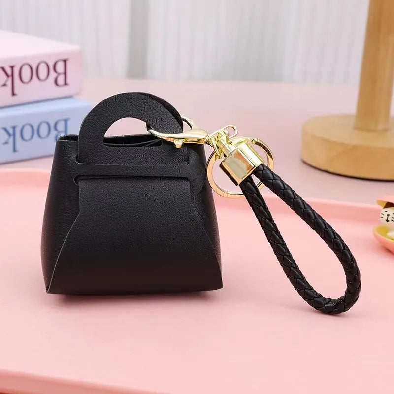 Monedero estilo macaron para monedas y audífonos, diseño kawaii - imagen 12
