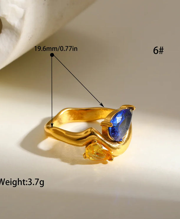 Anillos ajustables de acero inoxidable 316 con diseño de serpiente - imagen 9