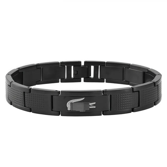 Pulsera geométrica de acero 316 chapada en oro 18K, antideslustre - imagen 2
