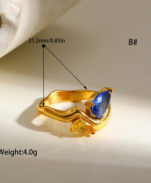 Anillos ajustables de acero inoxidable 316 con diseño de serpiente - imagen 22