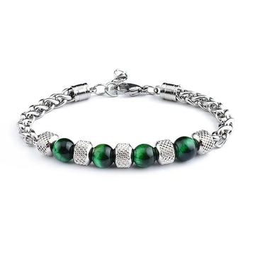 Ojo de tigre verde 8 mm