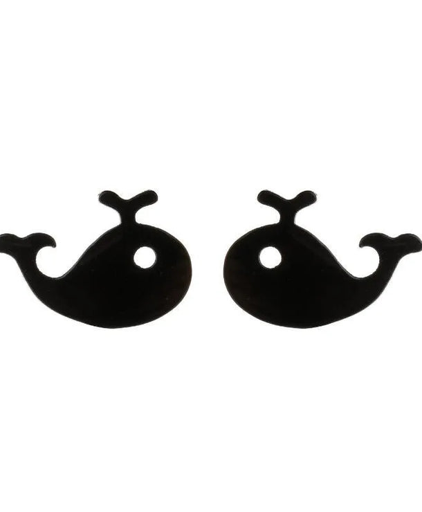 Aretes de animalitos con baño de oro 18K en acero 304 para mujer - imagen 23