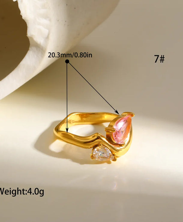 Anillos ajustables de acero inoxidable 316 con diseño de serpiente - imagen 21