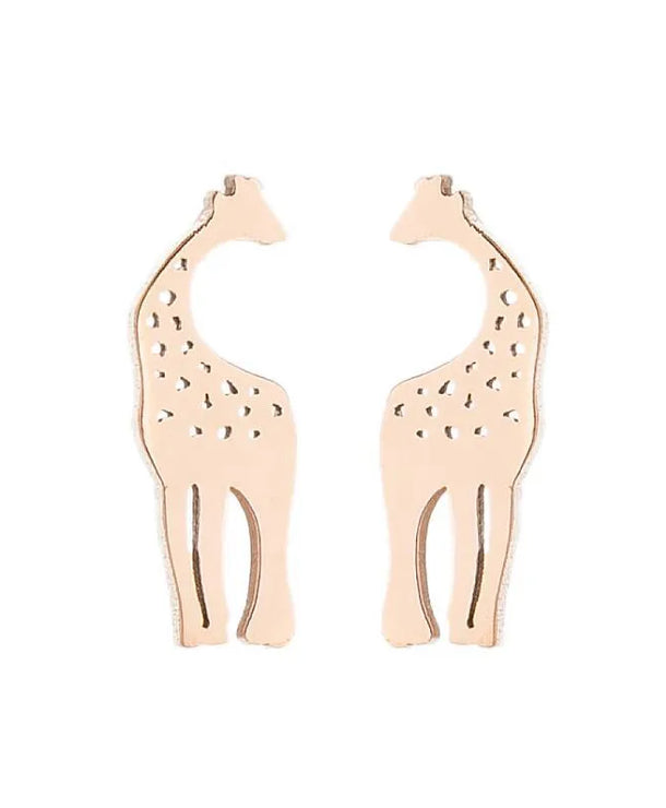 Aretes de animalitos con baño de oro 18K en acero 304 para mujer - imagen 29