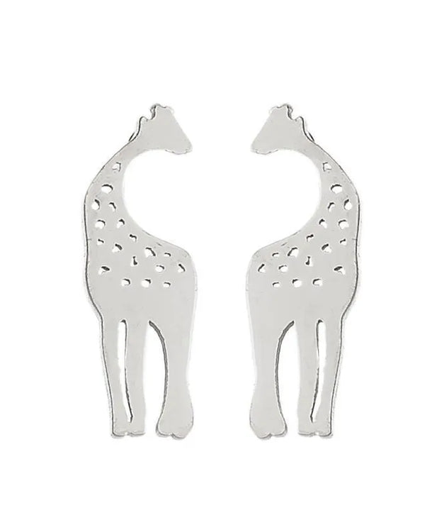 Aretes de animalitos con baño de oro 18K en acero 304 para mujer - imagen 28