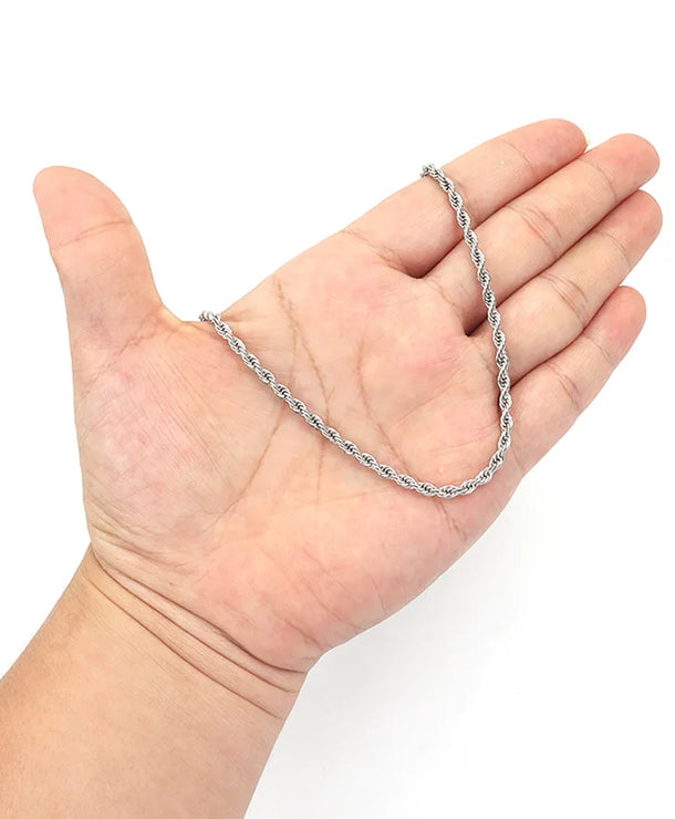 Collar clásico de acero inoxidable 201 para hombre - imagen 5