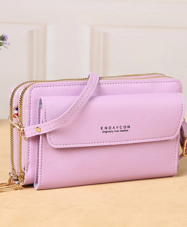 Bolso de hombro de piel sintética con solapa para mujer, estilo business - imagen 9