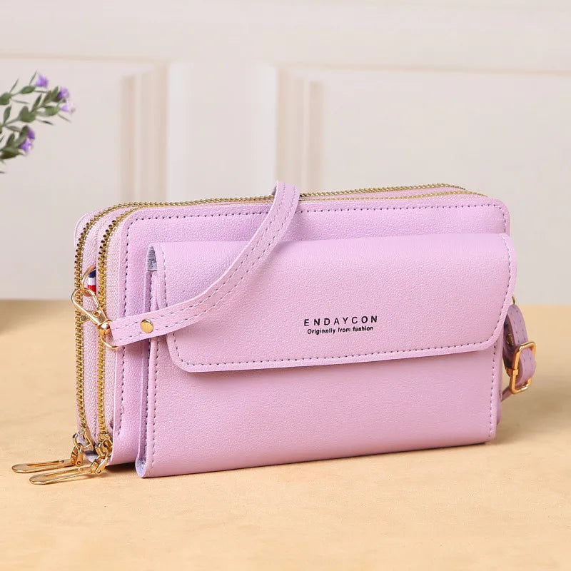 Bolso de hombro de piel sintética con solapa para mujer, estilo business - imagen 9