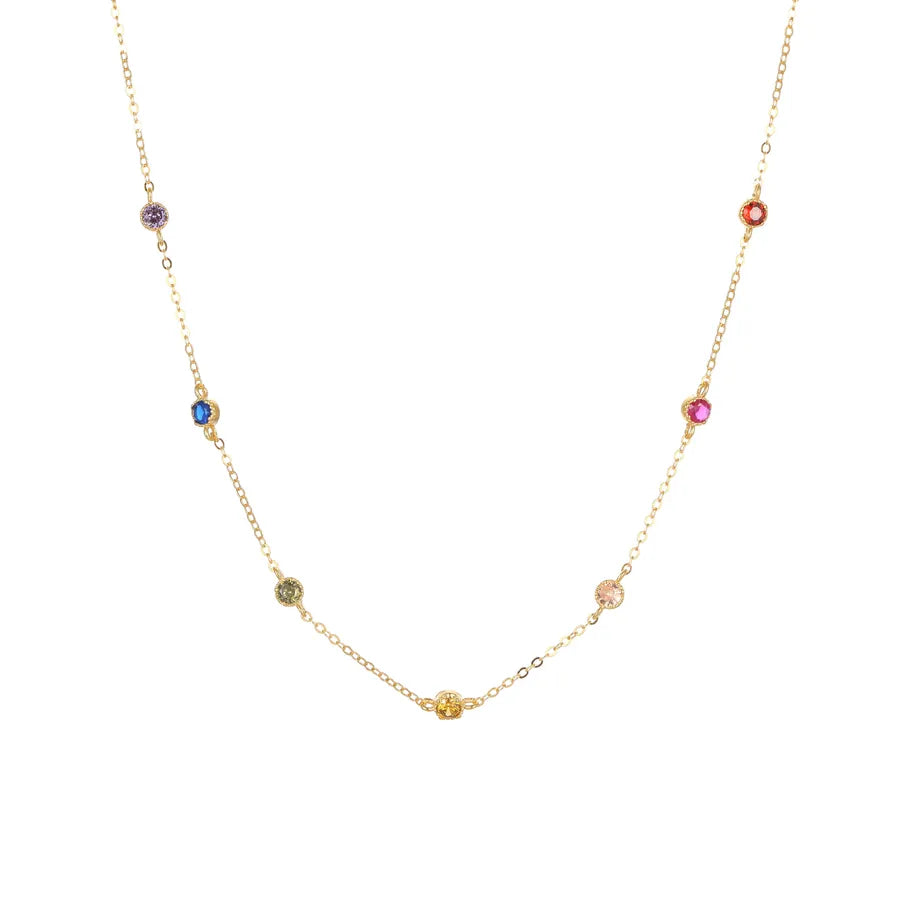 Gargantilla de plata esterlina 925 con diseño de burbujas para mujer - imagen 5