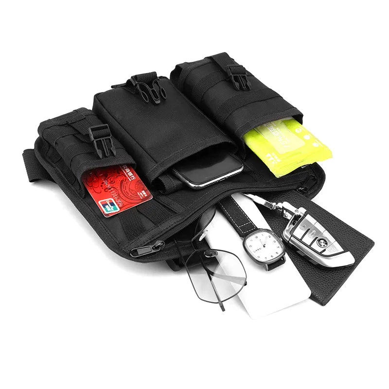 Riñonera de nylon para hombre con estilo deportivo para senderismo - imagen 3