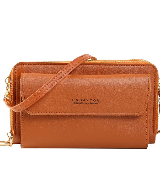 Bolso de hombro de piel sintética con solapa para mujer, estilo business - imagen 5