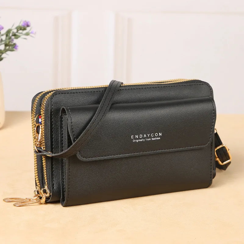 Bolso de hombro de piel sintética con solapa para mujer, estilo business - imagen 10