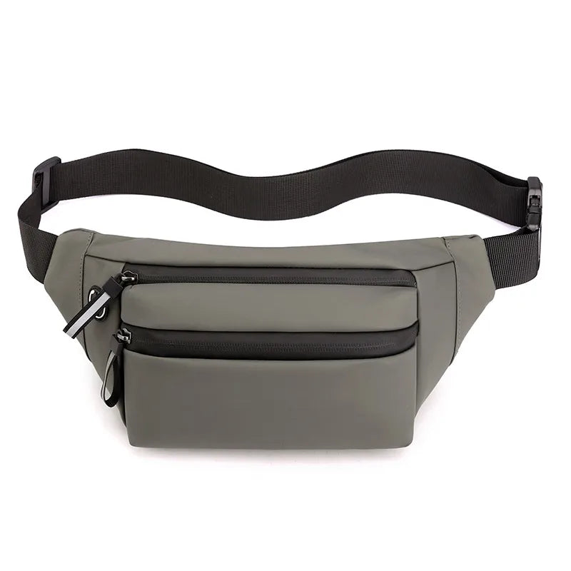 Riñonera impermeable de tela Oxford para hombre, estilo deportivo - imagen 6