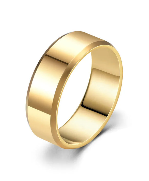 Anillos de acero inoxidable 304 con diseño geométrico, estilo punk - imagen 5
