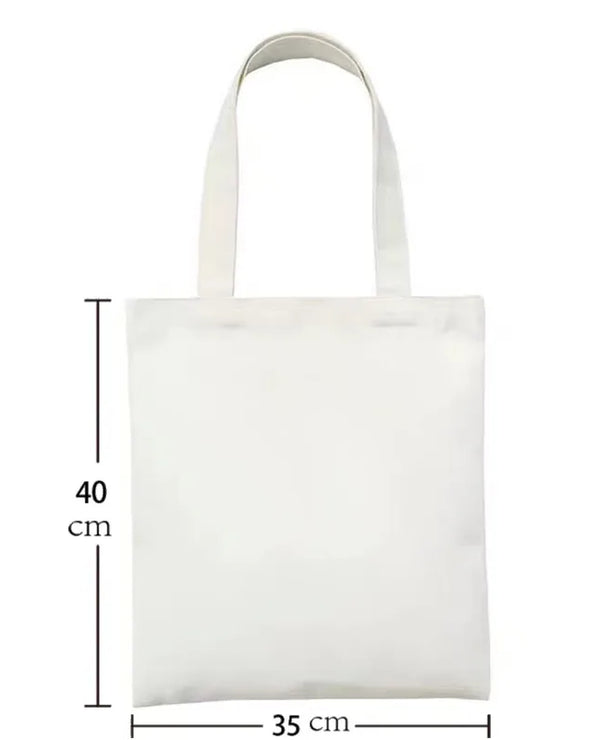 Bolso de lona con estampado de flores para mujer, diseño abierto - imagen 5
