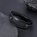  S118-D (Crown Leather Bracelet) 17cm