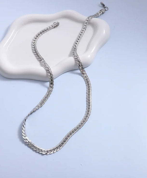 Collar de cadena cubana para hombre con baño de oro 18K en acero 304 - imagen 4