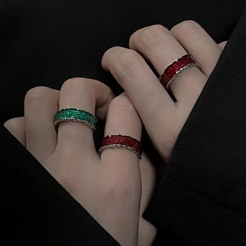 Anillo con diseño de gato con alas e incrustaciones tipo diamante - imagen 8