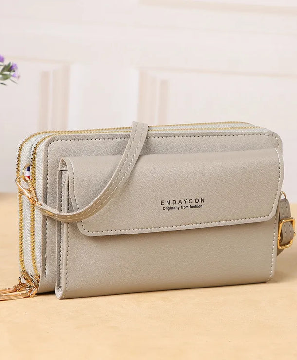 Bolso de hombro de piel sintética con solapa para mujer, estilo business - imagen 12