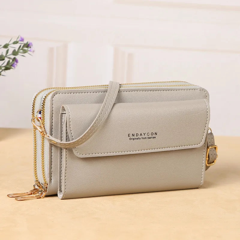 Bolso de hombro de piel sintética con solapa para mujer, estilo business - imagen 12