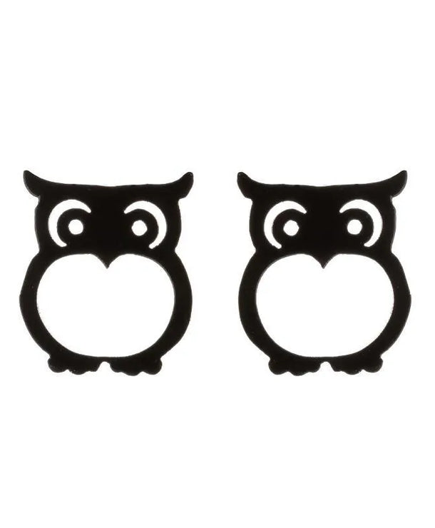 Aretes de animalitos con baño de oro 18K en acero 304 para mujer - imagen 16
