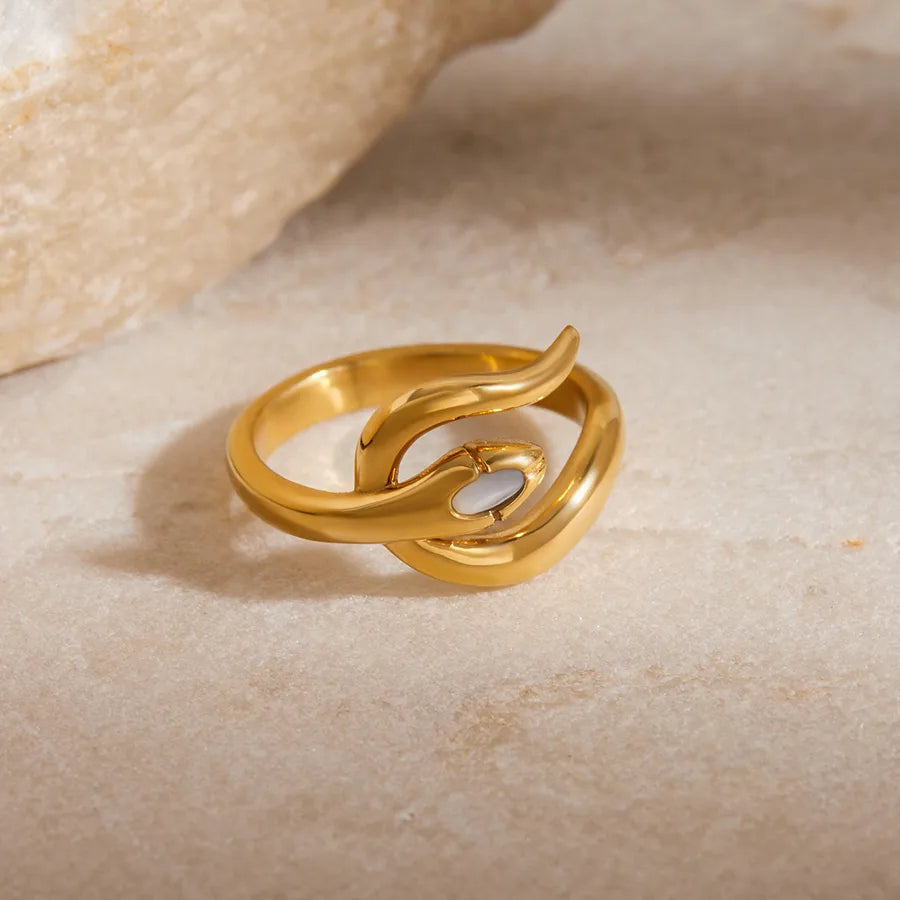 Anillos ajustables de acero inoxidable 316 con diseño de serpiente - imagen 5