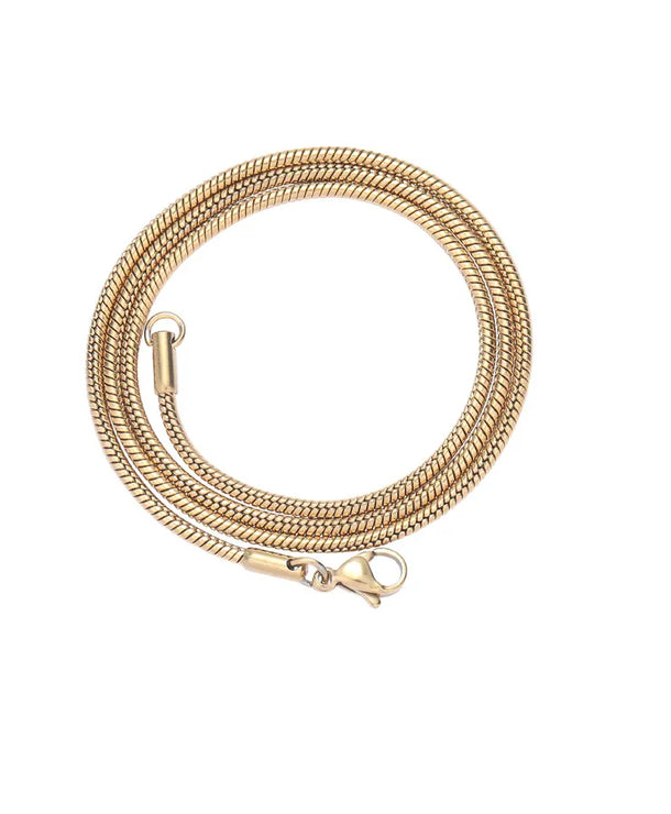 Collar de acero inoxidable con diseño geométrico, unisex - imagen 7