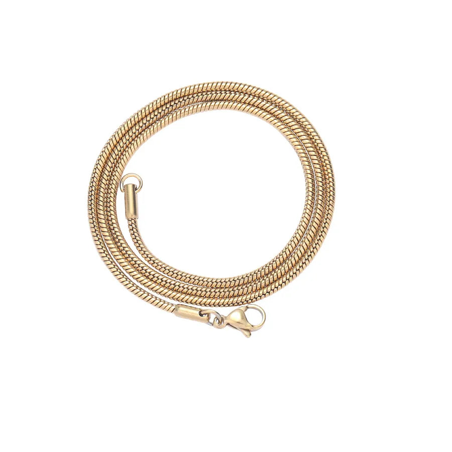 Collar de acero inoxidable con diseño geométrico, unisex - imagen 7